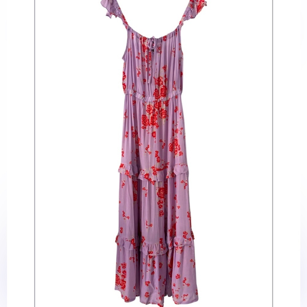 Avani Cotton Tiered Maxi Dress NWT